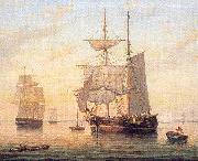 Mellen, Mary Blood Taking in Sails at Sunset china oil painting reproduction